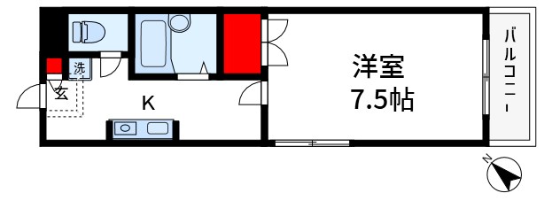 メゾン・ド・宇田川第一 間取り