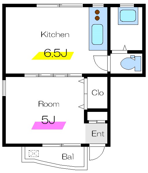 第一ホシノコーポ 間取り図