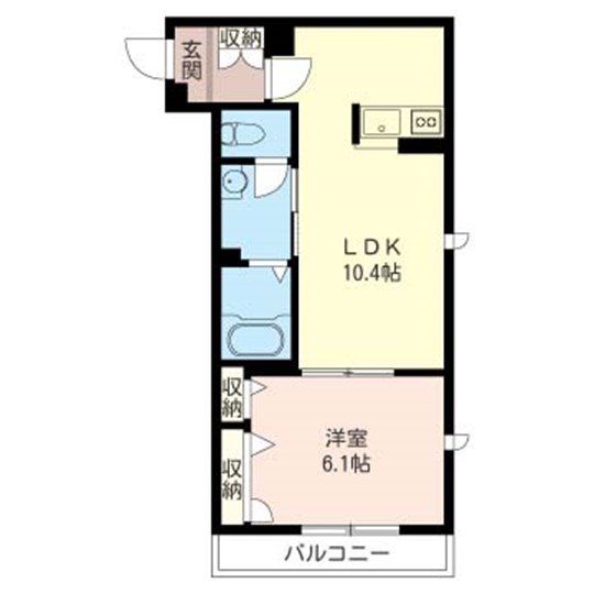 シャーメゾンNadeshiko 間取り