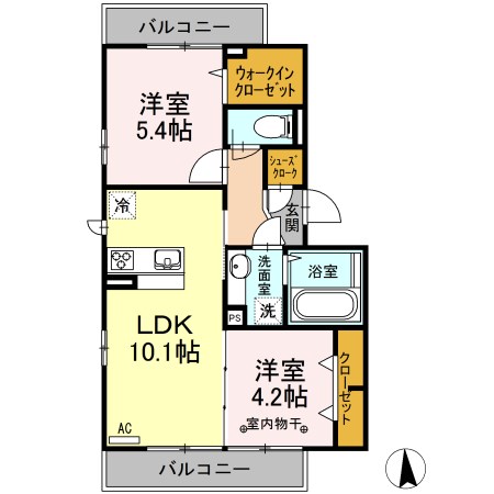 ソシア青井 間取り