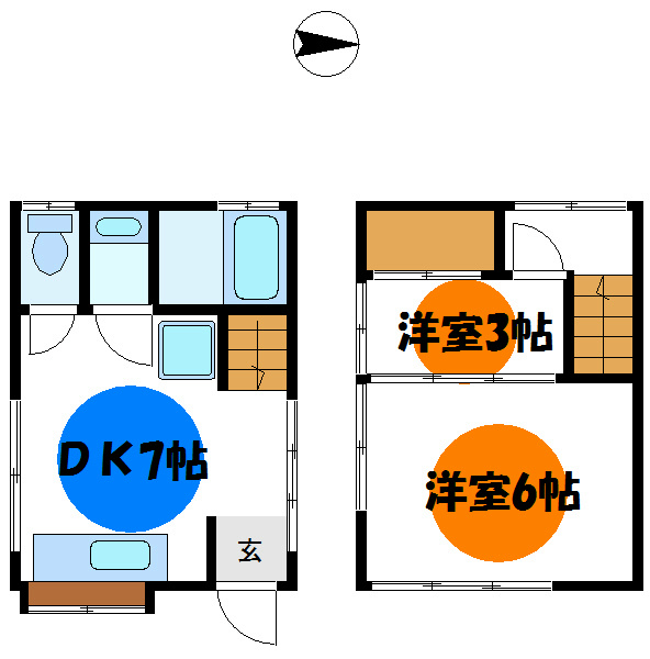 本一色戸建 間取り