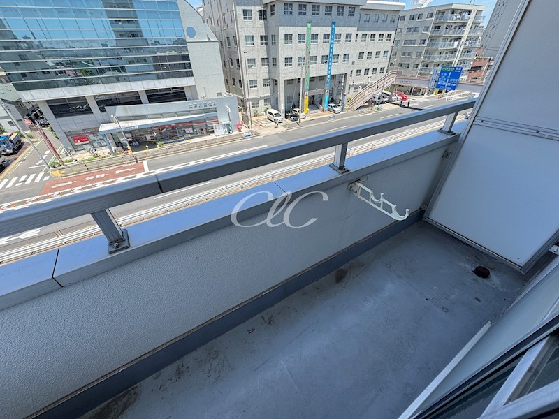 プラーズ小松川   ベランダ