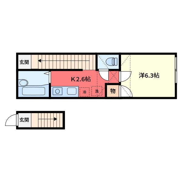 BITZ新小岩 間取り図