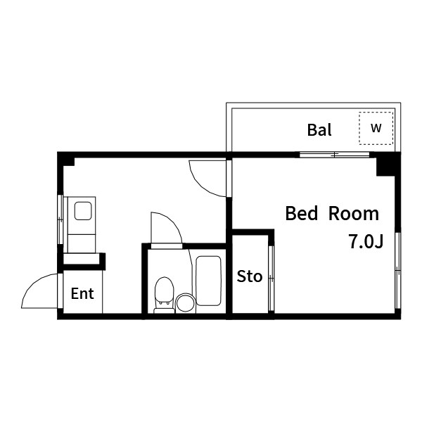 熊谷ビル 間取り図