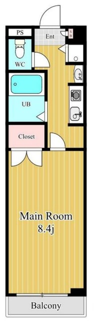 シャインドミール 間取り図