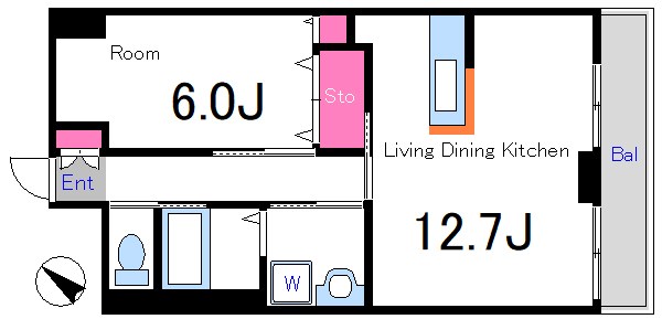 Wisteria 間取り図