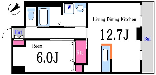 Wisteria 間取り図