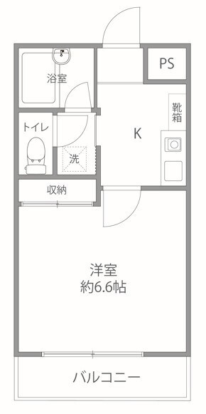 TNC梅田ハイツ 間取り
