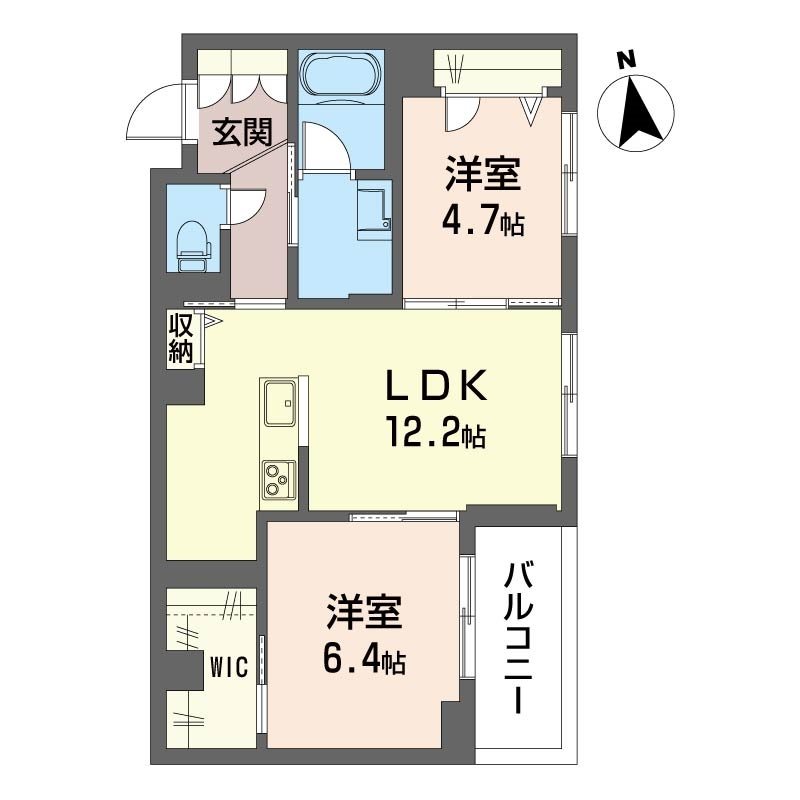 セントリビエ 間取り図