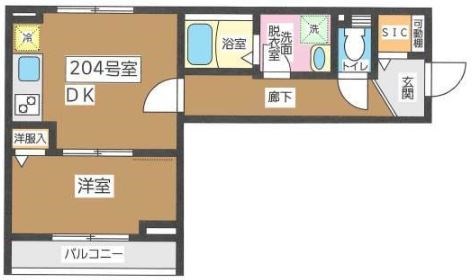 グレイス北千住  間取り