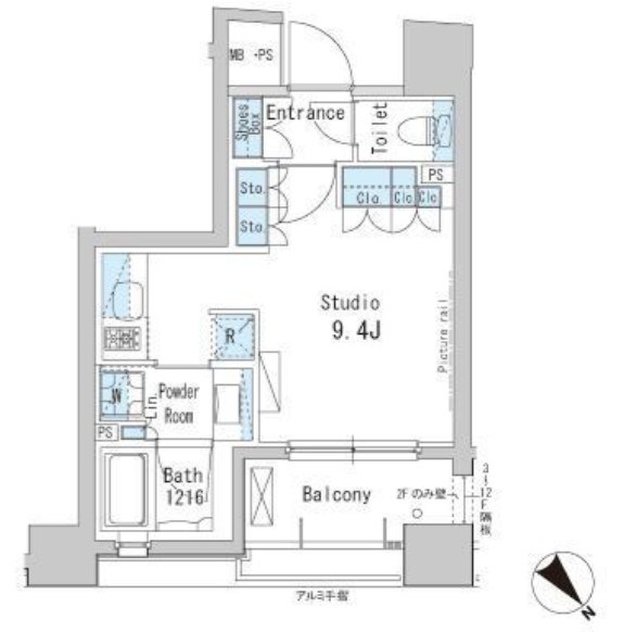 パークアクシス茅場町 間取り