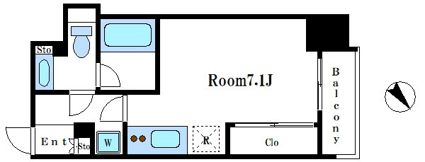 パークアクシス八丁堀 間取り