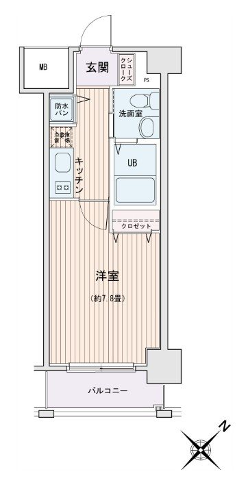 ＨＦ門前仲町レジデンス 間取り