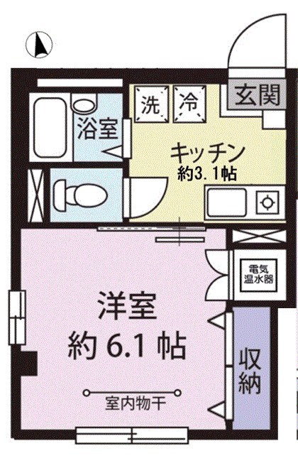 クレセール雅   間取り図
