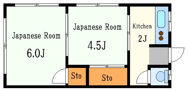 幸泉荘 間取り図