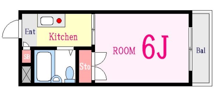 エスペランサ瑞江B棟 間取り図