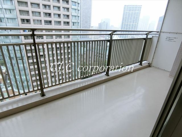 リバーポイントタワー ベランダ