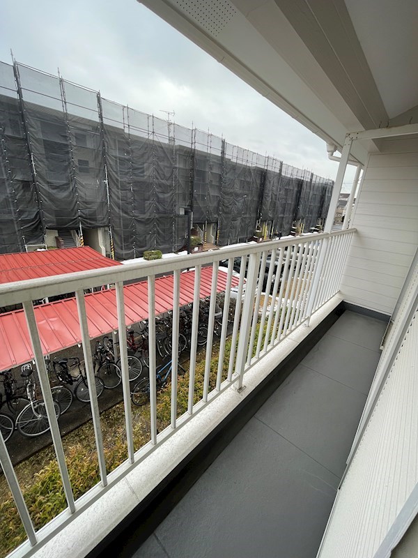 サンシティヒコタＣ-3 ベランダ