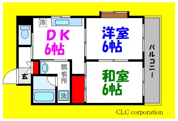 ファンタジア２１ 間取り図