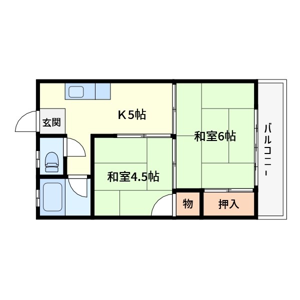 コーポ東和 間取り