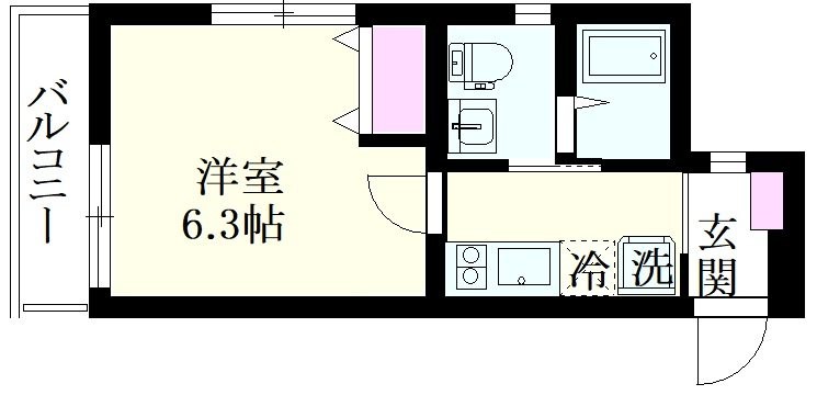 NSGATE扇大橋 間取り