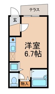 エスポワール　シンエイ 間取り図