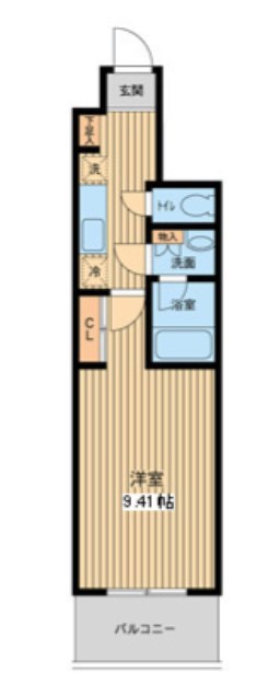 プロスペクト門前仲町  間取り図