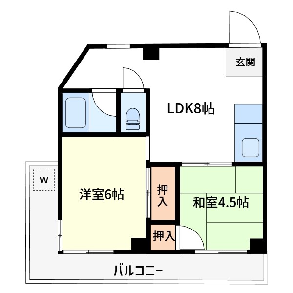 ガーデンハイツ 間取り図
