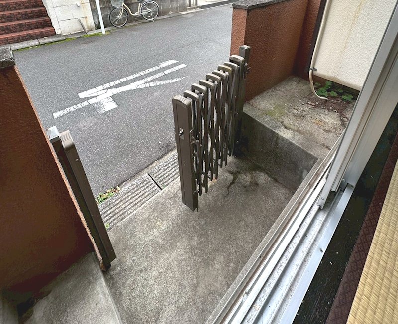 コーポヤマキ ベランダ