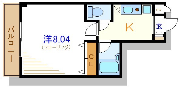 ギンガム瑞江 間取り図