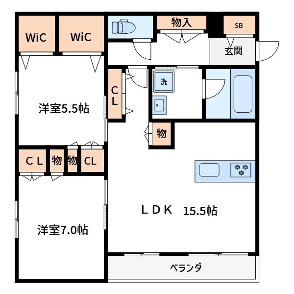 ＭＧｒｉｓｅ 間取り