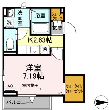 エクセリア北砂  間取り