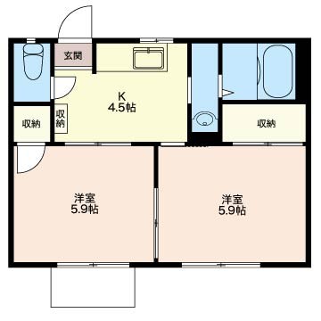 メゾンアーバンＢ 間取り