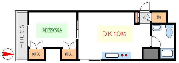 日の本ビル 間取り