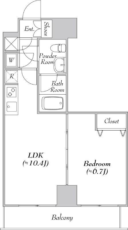 シュールフローレ 間取り