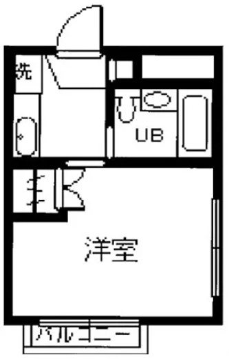 コーポワタナベ 102号室 間取り