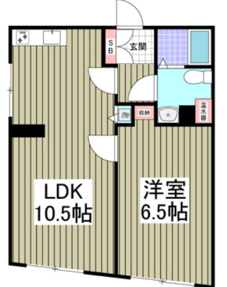 ＣＯＣＯＦＬＡＴ　ＴＡＢＡＴＡⅠ 間取り