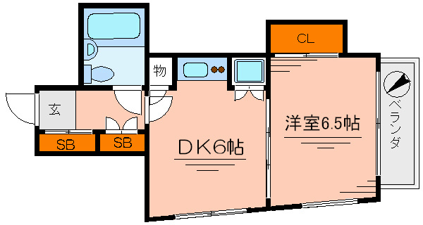 カゼッタ駒    間取り