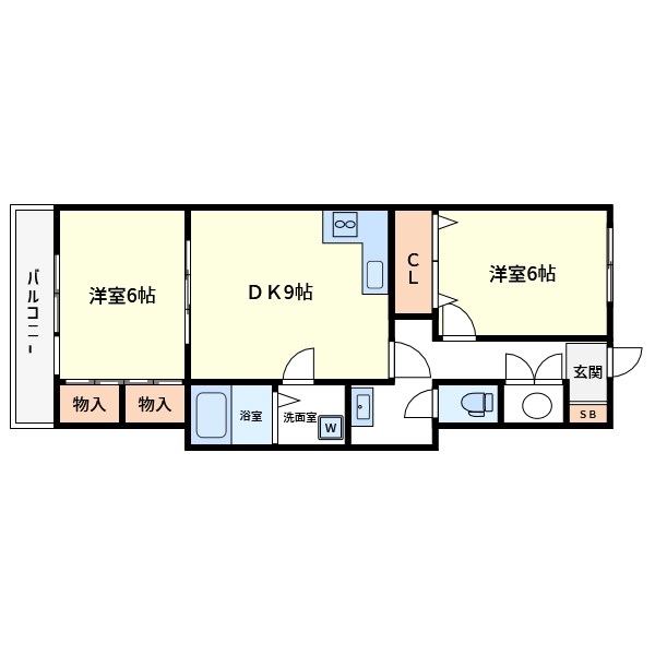 メゾンロワール 間取り図