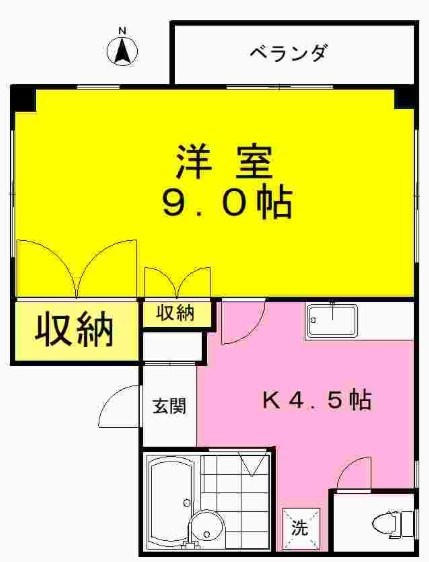 アメニティ南小岩  間取り