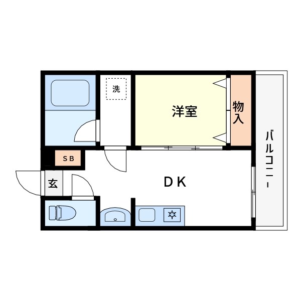 Ciel新小岩 間取り図
