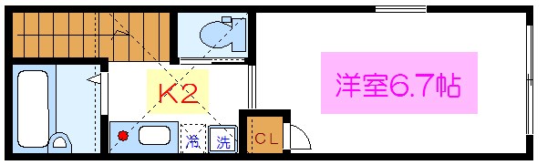バーミープレイス新小岩  間取り図