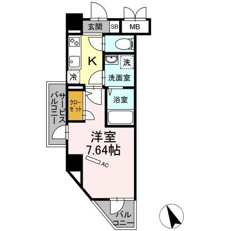 ウェスタ 間取り図