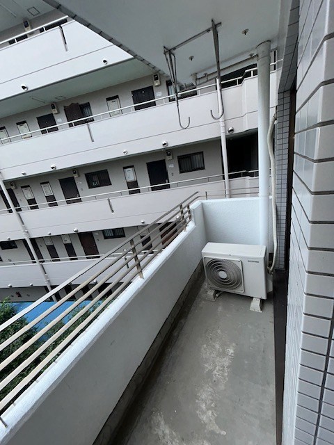 柴又第2STマンション ベランダ