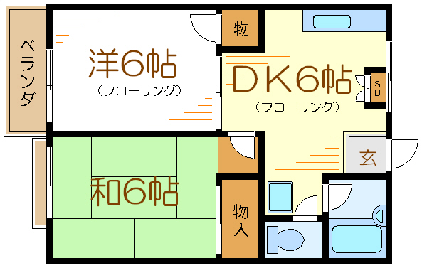 第2メゾン吉野 間取り図