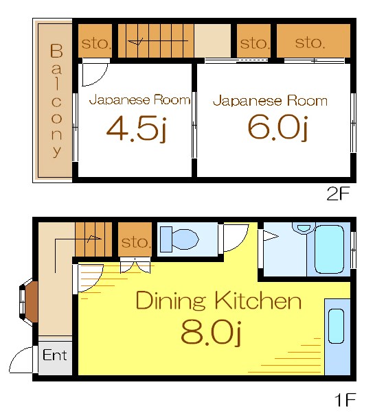 サンハイツ 間取り図