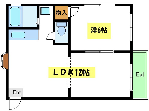 カトラセゾン３ 間取り図