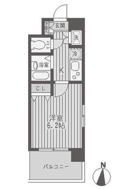 レジディア両国  間取り図