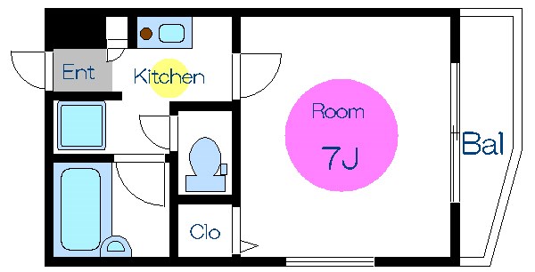 FLAT ONE  間取り