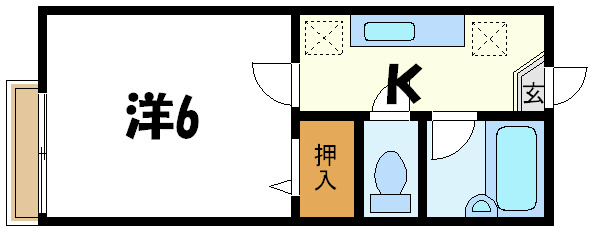 パインヒル南篠崎 間取り図